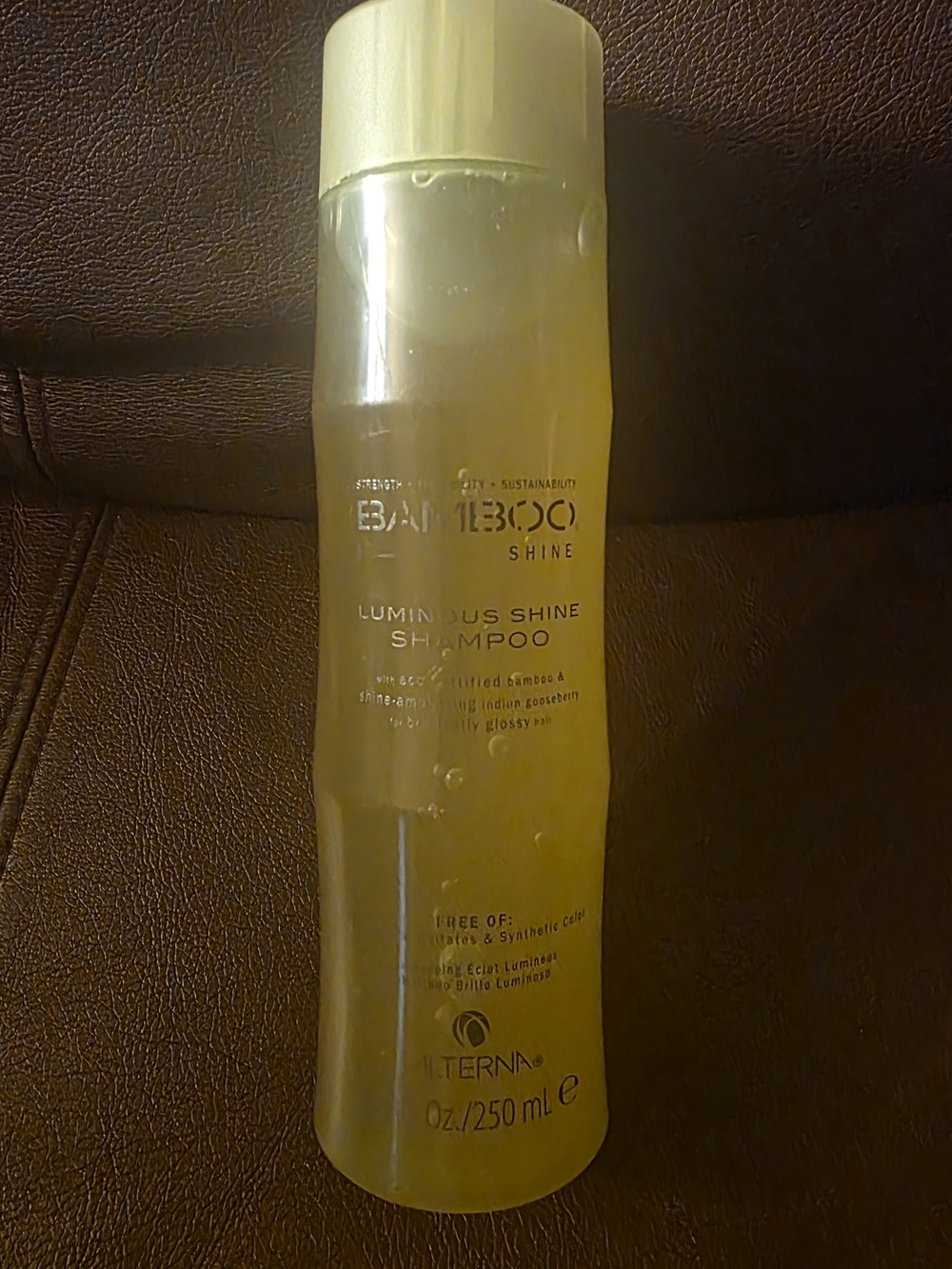 BAMBOO Luminous Shine Shampoo - Yellow Bottle
